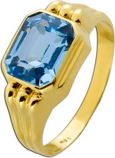 Aquamarinring Gold 585 14K