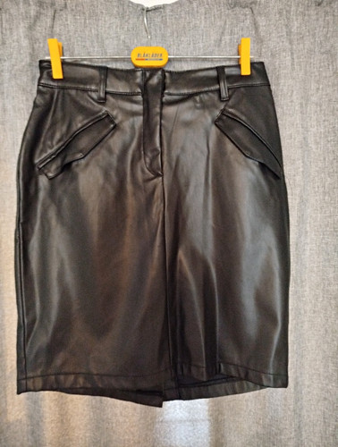 Damen lederrock kunstleder - damen,