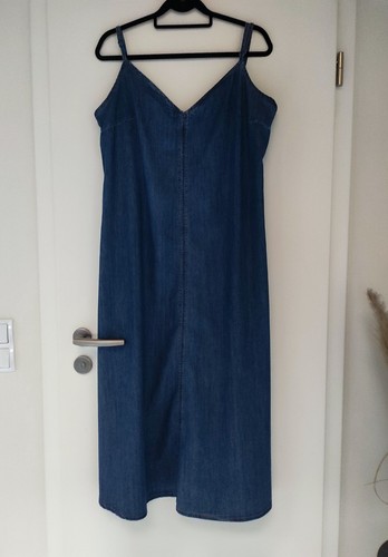 Zara maxi jeanskleid - zara,