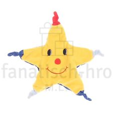 Sterntaler Schmusetuch Stern gelb mit Gesicht Kuscheltuch 30 cm Schnuffeltuch