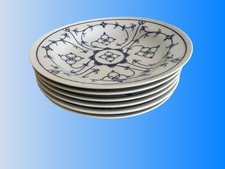 5  Suppenteller Indisch Blau