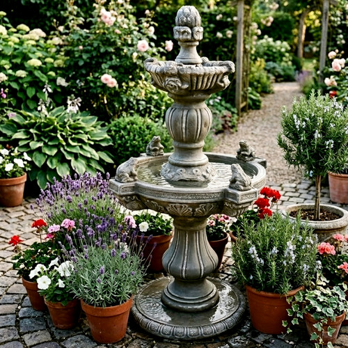 Froschbrunnen 155 cm - 🔶,