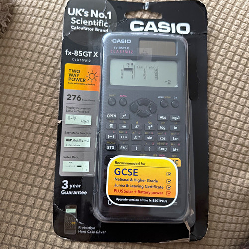 Casio 85gt classwiz - casio, x