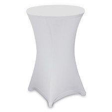 Stehtischhusse Weiß Ø 60cm