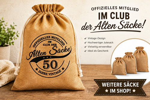 Geburtstag alter sack - 50.,