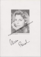 Original Autogramm Olivia Pascal /// Autogramm Autograph signiert signed  339818
