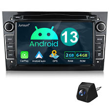 DAB+ 2+64G Android 13 Autoradio GPS Navi Für Opel Astra H G Corsa C D Zafira A B