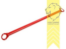 Stahl Domstrebe für BMW 3er E46 Limo Touring Coupe hinten rot