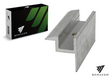 100x Photovoltaik Solar Endklemme Rahmenhöhe 30mm, Endklemmen EXTRA LANG 70mm