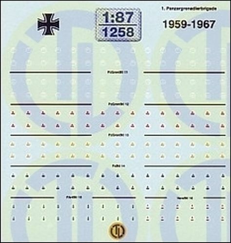 1258 decals bundeswehr - decals,