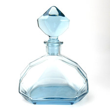 Art Deco Glas Karaffe 20er