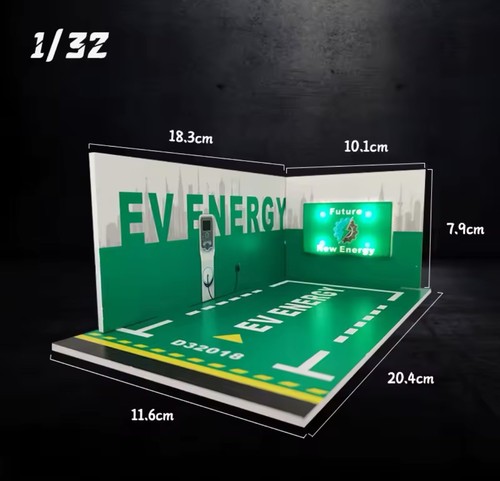 Diorama display 32 - 1:24, 1:32