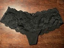 Sexy  Unterwäsche  Spitze Slips Panty Hipster Dessous schwarz 40/42 Viviance