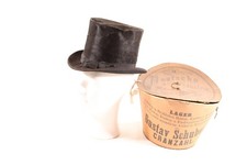 alter Zylinder Hut Chapeau