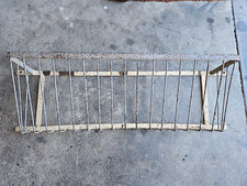 Alte Heuraufe für Pferde, Stall, 40iger jahre Metall, schöner ganzer Zustand