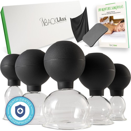 Backlaxx schröpfgläser set - backlaxx®,