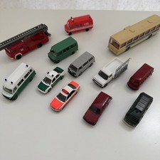 HO Modellautos Auto diverse Bus Rettungswagen Notarzt Polizei, ver. Hersteller