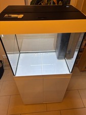 Reparaturbedürftige Juwel Lido 120 SBX Aquariumkombination mit Schrank - Weiß