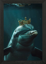 Delphin süßer König
