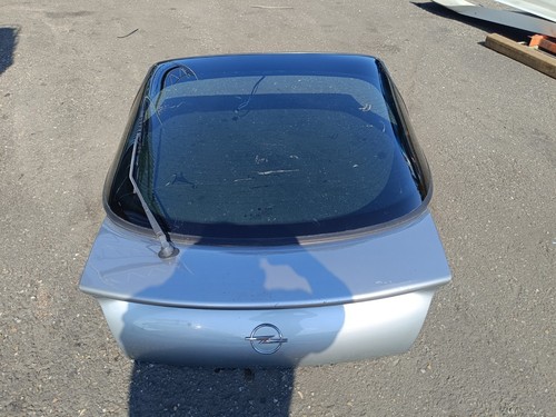 Opel tigra heckklappe silber - opel,