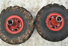 Räder Felgen Reifen 3.00-4  Steckachse für Irus Micky Balkenmäher  Gebraucht 