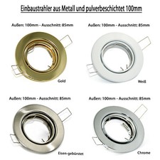 Einbaustrahler 100mm