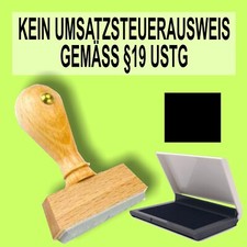KEIN UMSATZSTEUERAUSWEIS
