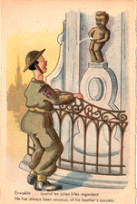 AK  Humor (16) - Brüssel -