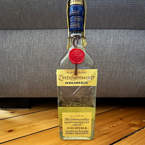 Schladerer zwetschgenwasser - schladerer,