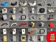 Lego große Teile für Ritter Burg - Turm Panel Spitze Dach Torbogen Panel Castle