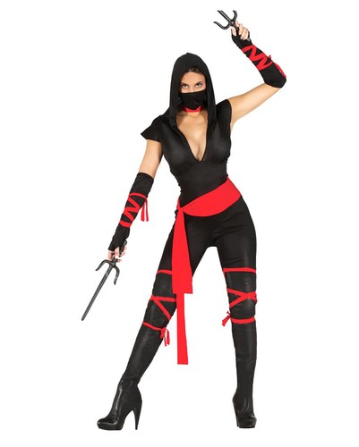 Action girl ninja - ninja, kostüm
