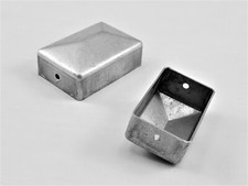 VERZINKT Pfostenkappe Metall