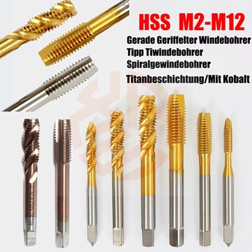 Hss gewinde klopfen - m3, m4~