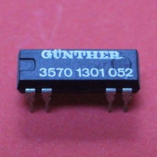 2 STK. RELAIS - 3570 1301 052 - NEU - GÜNTHER - 1 SCHLIESSER - 5V