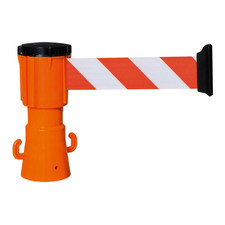 Moravia MORION Kegelgurt Absperrband rot-weiß Leitkegelaufsatz 4m Kunststoff