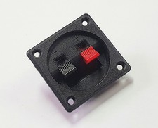 LAUTSPRECHER-ANSCHLUSS-TERMINAL ECKIG  