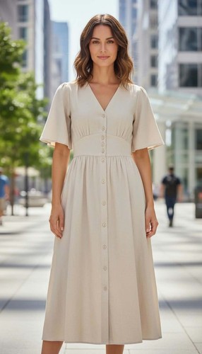 Only hemdblusenkleid - only, in