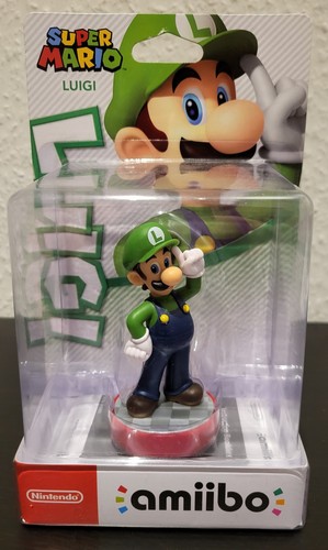 Luigi amiibo super - luigi-amiibo, (super