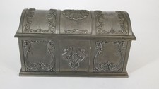 Vintage Schmucktruhe Metall