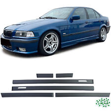 Türleisten Stoß Zierleisten 6 teilig passt für BMW 3er E36 Limo Touring M 90-99