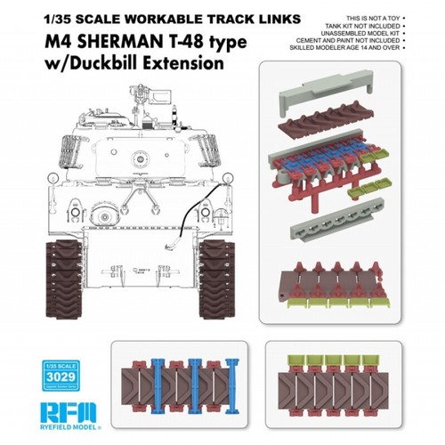 Rm3029 sherman t - sherman, t-48