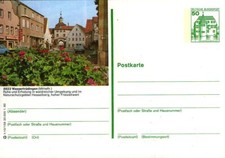 (829) Bildpostkarte - Wassertrüdingen - postfrisch