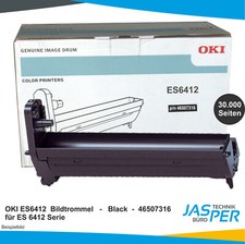 Original OKI Bildtrommel Drum 46507316 Black 30.000 Seiten ES6412 OVP NEU