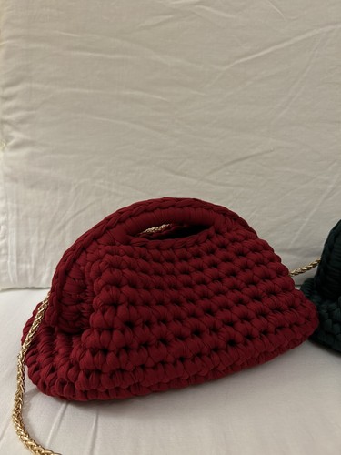 Clutch tasche gehäkelt - clutch,