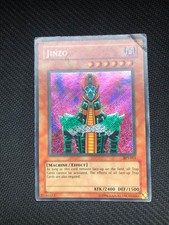 Jinzo BPT-011 Secret Rare Englisch Oldschool Vintage Goat Yugioh Karte Holo
