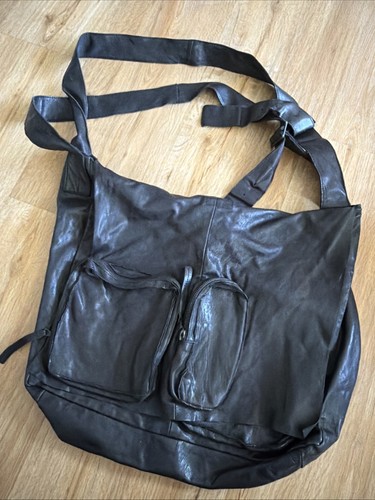 Rundholz grosse tasche - grosse, schwarz