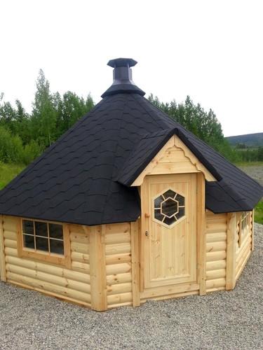 Grillhuette haus finnische - grillhuette,