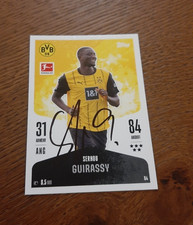 MATCH ATTAX CARD  24/25 2024/2025 GUIRASSY DORTMUND ORIGINAL SIGNIERT