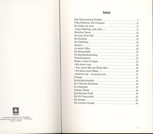 Erlebte geschichte - erlebte,