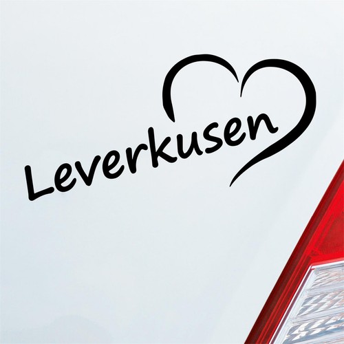 Auto aufkleber leverkusen - auto, herz